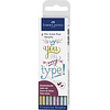 Pitt Artist Pen - set 4 stuks - metallic