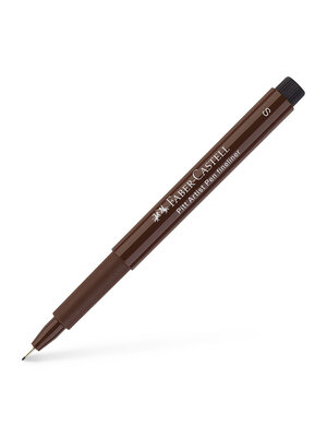 Tekenstift Pitt Artist Pen - S donker sepia