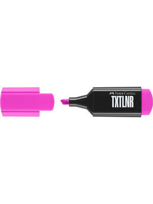Tekstmarker mini - roze