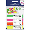 Textielmarker Neon - set 4 stuks