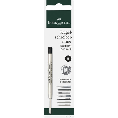 Vulling Hexo balpen B - Zwart