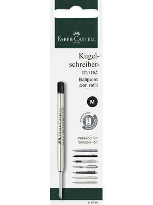 Vulling Hexo balpen M - Zwart