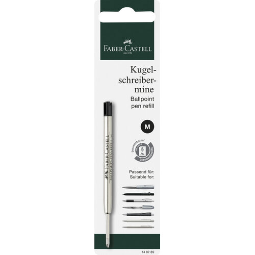 Vulling Hexo balpen M - Zwart