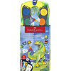 Waterverfdoos Connector - 12 kleuren + 1 tube wit - Dino Waterverfdoos Connector - 12 kleuren + 1 tube wit - Dino
