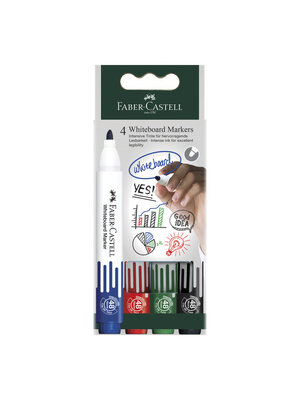 Whiteboardmarkers - set 4 stuks Whiteboardmarkers - set 4 stuks