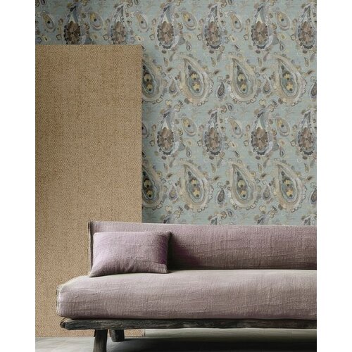 Noordwand Arche Behang met linnenlook - 39074