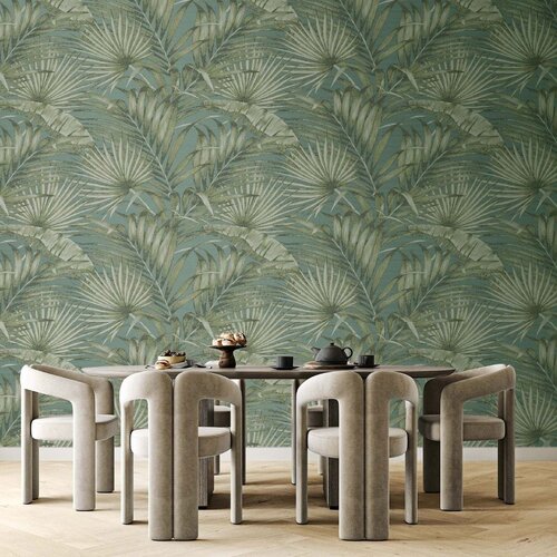 Noordwand Aura Behang met bladeren - 42207