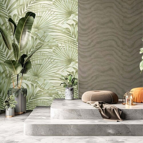 Noordwand Aura Behang met golvend patroon - 42229