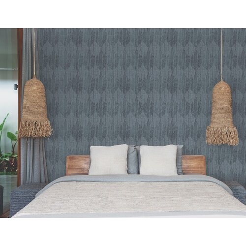 Noordwand Bazaar Behang met bladmotief - G78339