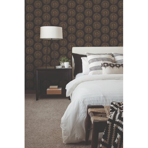 Noordwand Bazaar Behang met cirkelmotief - G78331