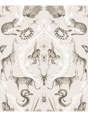 Noordwand Bazaar Behang met dierenprint - G78309
