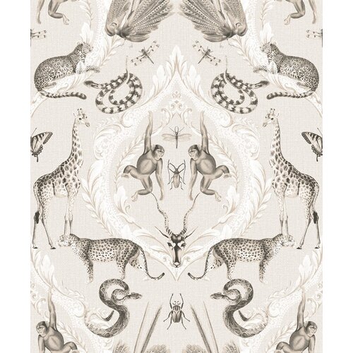 Noordwand Bazaar Behang met dierenprint - G78309
