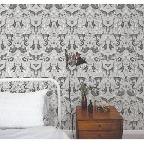 Noordwand Bazaar Behang met dierenprint - G78310
