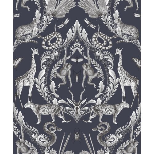 Noordwand Bazaar Behang met dierenprint - G78311