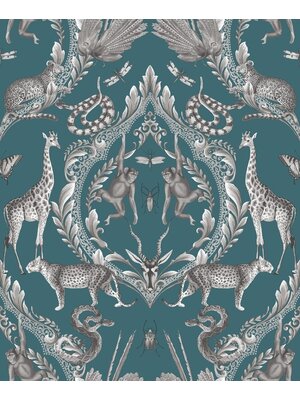 Noordwand Bazaar Behang met dierenprint - G78313