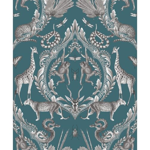 Noordwand Bazaar Behang met dierenprint - G78313