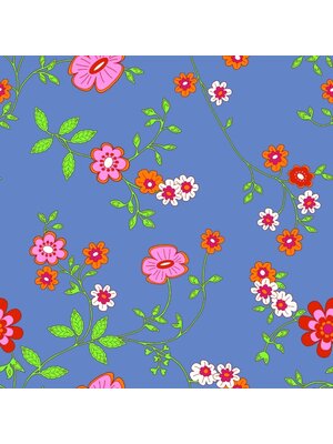 Noordwand Bluuming Affairs Behang met bloemetjes - 44583