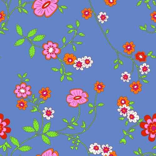 Noordwand Bluuming Affairs Behang met bloemetjes - 44583