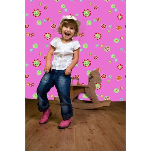 Noordwand Bluuming Affairs Behang met retro bloemetjes - 44585