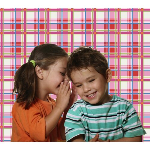 Noordwand Bluuming Affairs Behang met ruiten - 44599