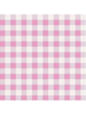 Noordwand Bluuming Affairs Behang met vichyruit - 44568