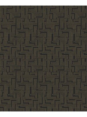 Noordwand Boutique Behang met labyrint print - L-BD2007