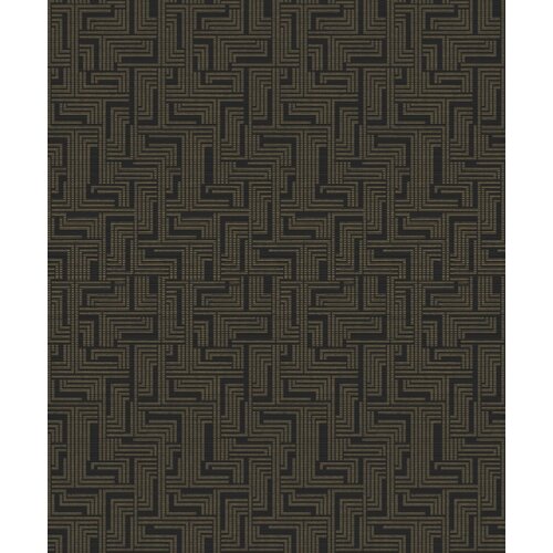 Noordwand Boutique Behang met labyrint print - L-BD2007