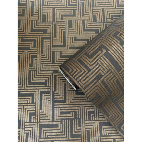 Noordwand Boutique Behang met labyrint print - L-BD2007