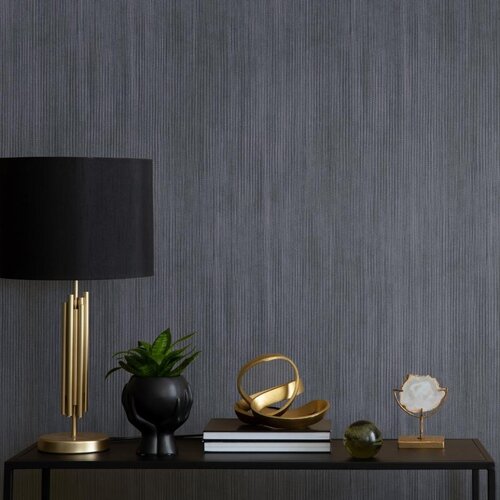 Cerra Behang met fijne streep structuur - 27645