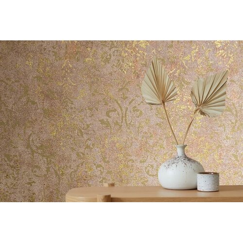 Noordwand City Glow Behang met vervaagde ornamenten - 34295