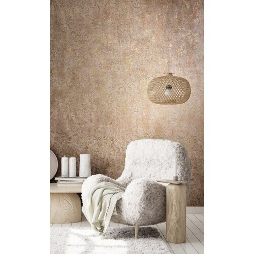 Noordwand City Glow Behang met vervaagde ornamenten - 34295