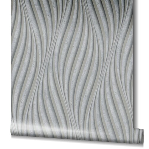 Noordwand City Glow; The New Design Book Behang met golvende lijnen - 34261