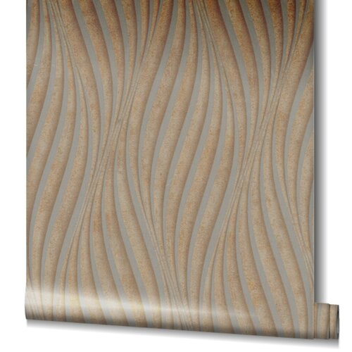 Noordwand City Glow; The New Design Book Behang met golvende lijnen - 34262