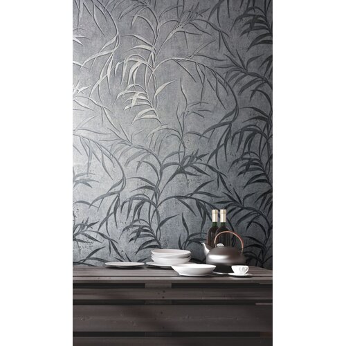 Noordwand City Glow; The New Design Book Behang met metallic bladeren - 34287