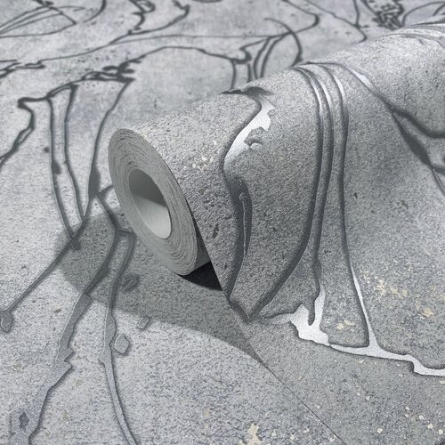 Noordwand City Glow; The New Design Book Behang met metallic marmer aderen - 34254