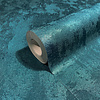 Noordwand City Glow; The New Textures Book; City Romance Metallic teal behang met structuur - 34278