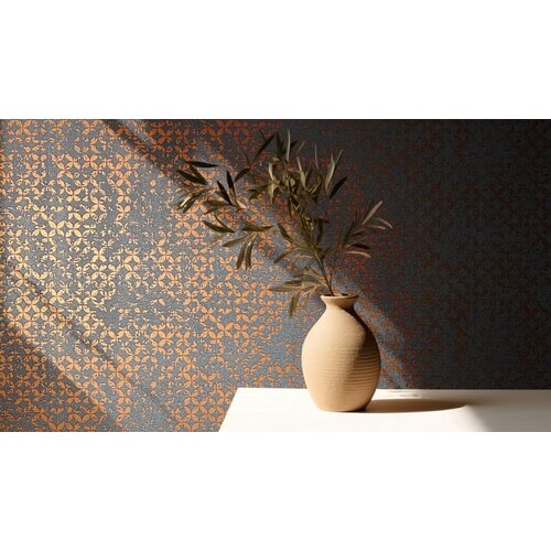 Noordwand City Romance Behang met betonnen cirkels patroon - 35119