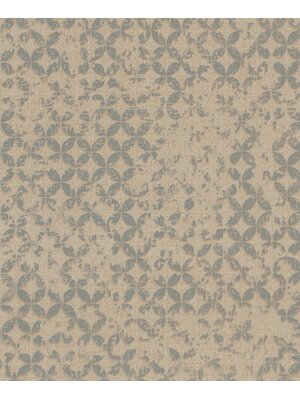 Noordwand City Romance Behang met betonnen cirkels patroon - 35120