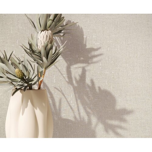 Noordwand City Romance Behang met grof linnen structuur - 35107