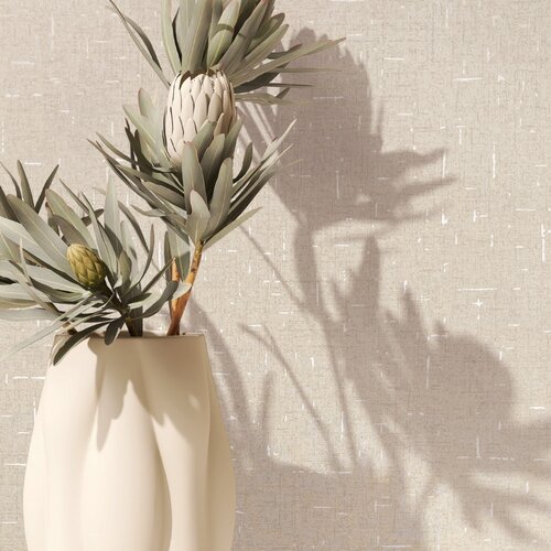 Noordwand City Romance Behang met grof linnen structuur - 35114