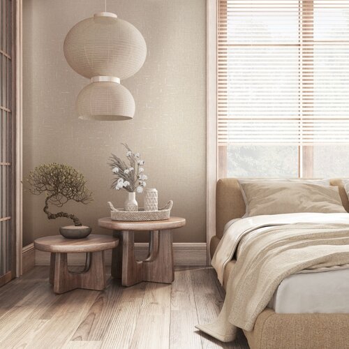 Noordwand City Romance Behang met grof linnen structuur - 35114