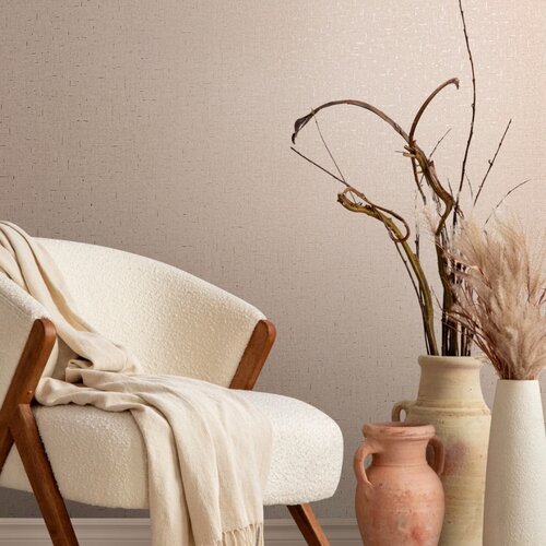 Noordwand City Romance Behang met grof linnen structuur - 35115