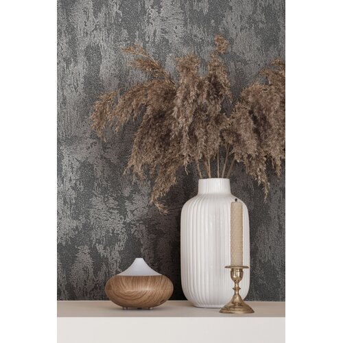 Noordwand City Romance Behang met metallic beton structuur - 35130