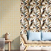 Noordwand Energie Behang met abstracte bladerenprint - 30106