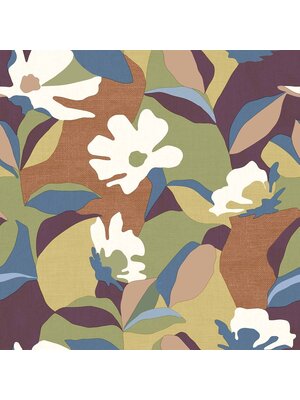 Noordwand Energie Behang met abstracte bloemenprint - 30114