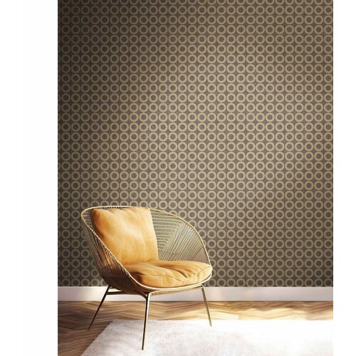 Noordwand Energie Behang met cirkel print - 30169