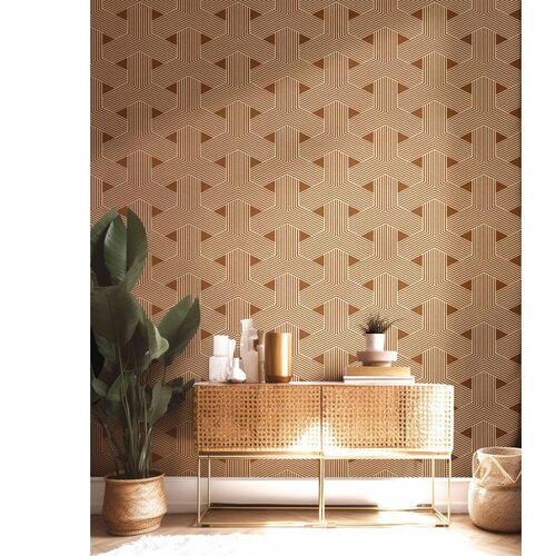 Noordwand Energie Behang met grafische lijnen - 30134