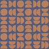 Noordwand Energie Behang retro met halve en hele cirkels - 30158