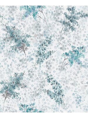 Noordwand Flora Behang met aquarel bloemenprint - 47451