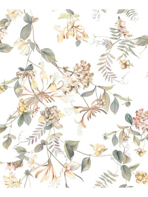 Noordwand Flora Behang met bloemenprint - 47455